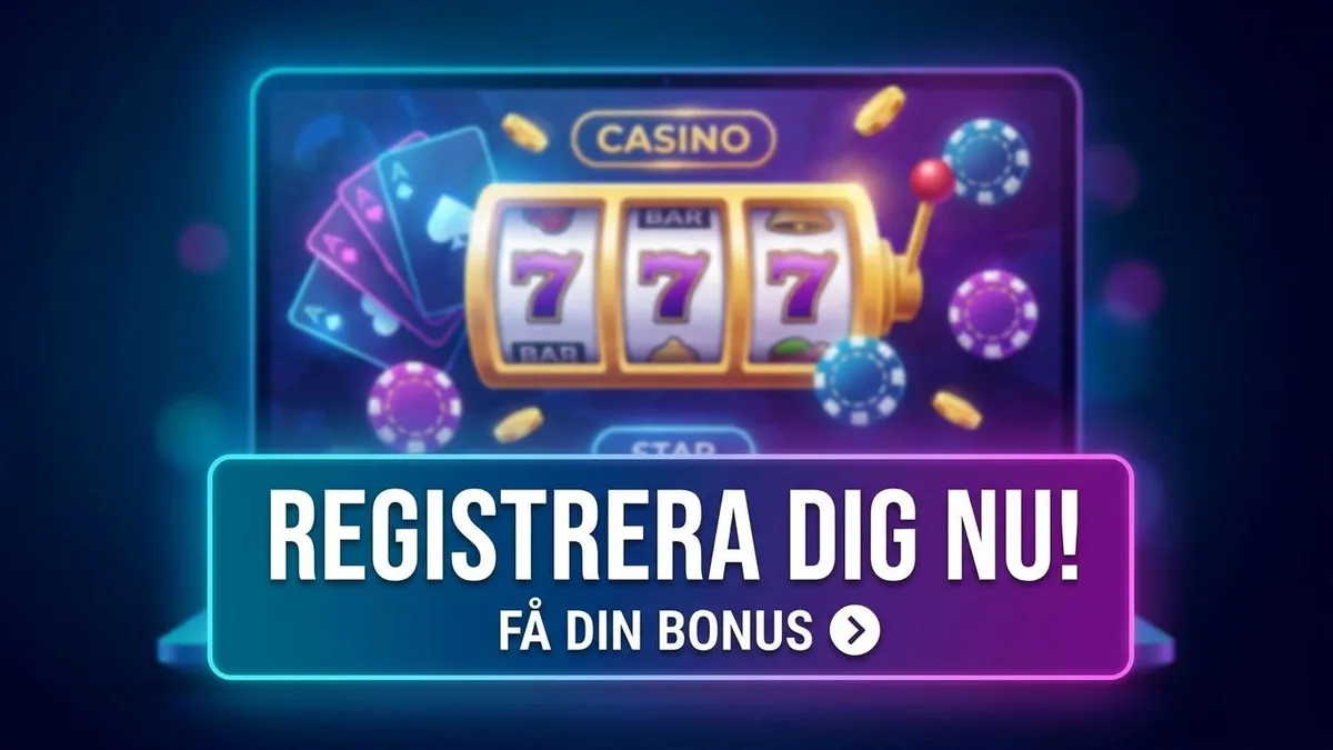 Registrera dig med bonus
